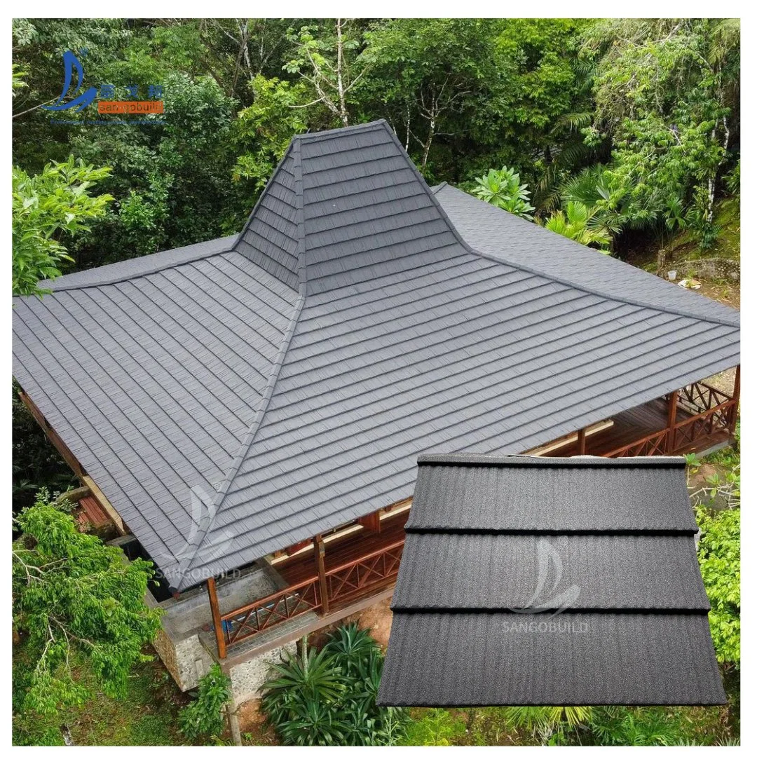 0.5mm High New Zealand Standard Roof Tiles Concrete Roof Tiles