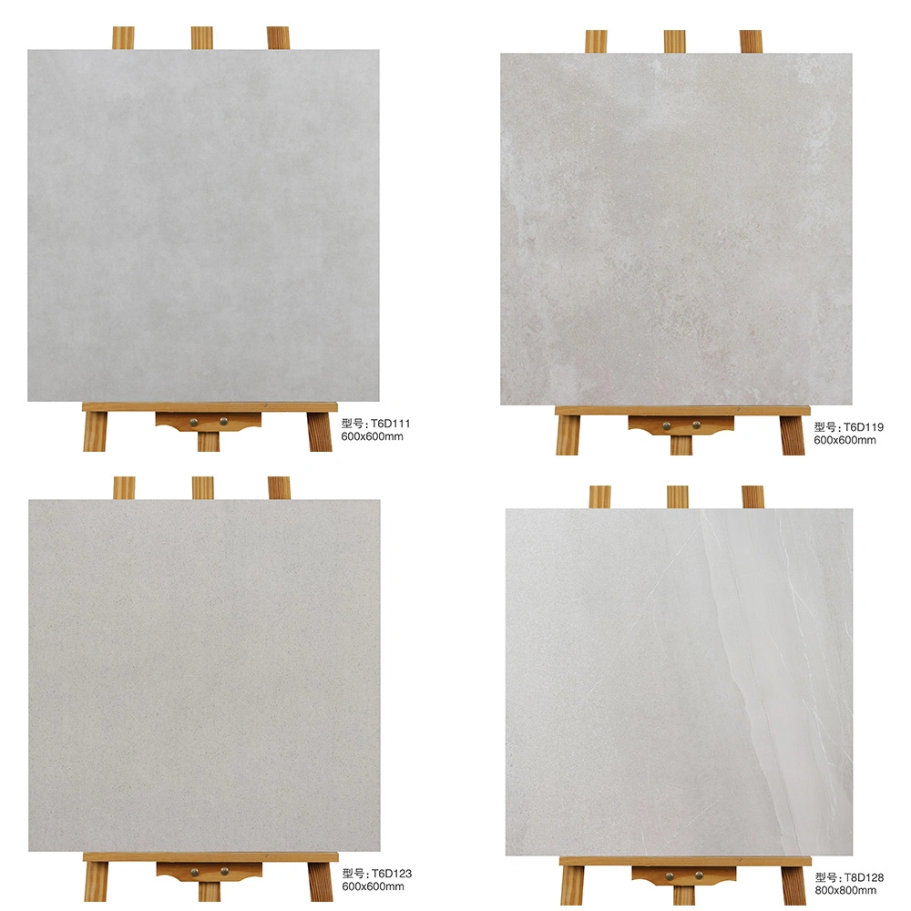 Glazed Matt Porcelain Floor Tile Cement Look Tile
