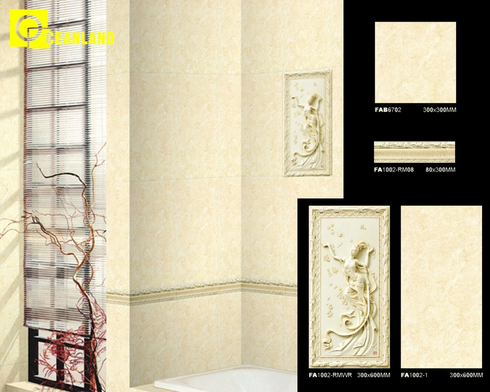 Polished Glazed Porcelain Tile Manufacturer, Ceramic Bathroom Floor Tile 60X60