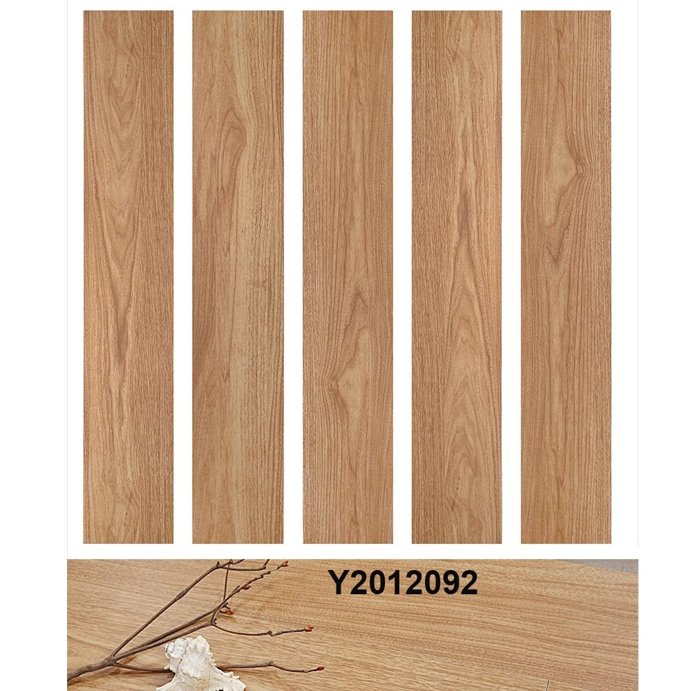 20X120cm Wood Plank Porcelain Tile Random Faces Wood Look Floor Tiles for Livingroom