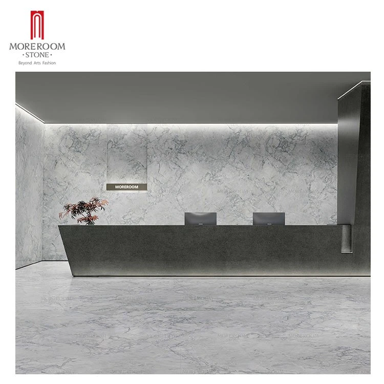 Large Format 3200*1600 Calacatta Series White/Gold/Grey Marble Look Porcelain Floor Tile Sintered Stone