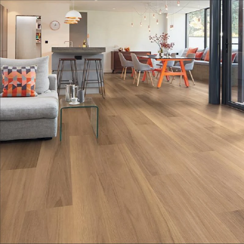 Waterproof Indoor Oak Pisos De Vinilo Vinyl Click Tiles Spc Flooring