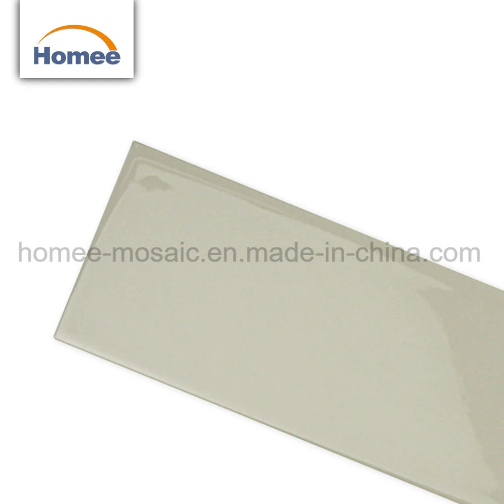 Beige Brick Subway Mosaic Tile Ceramic Polished Porcelaine Tile
