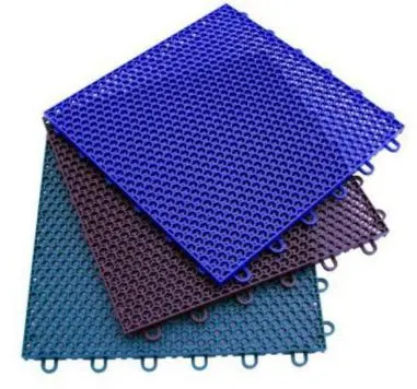 2023 Flyon Fiba Approved Interlocking Court Tiles Basketball Floor Outdoor Modular PP Tiles