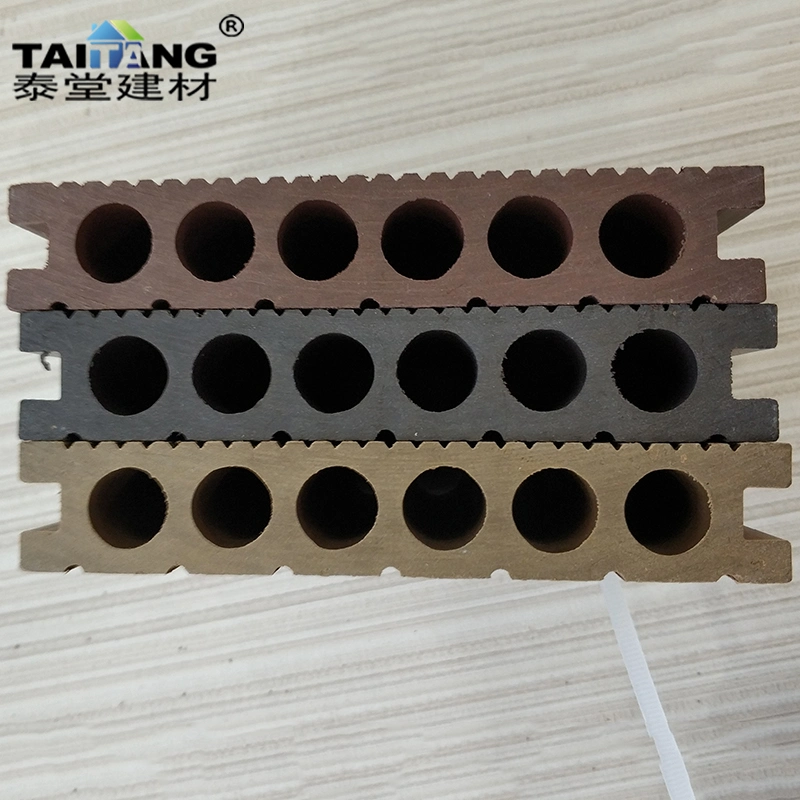 Laminate Wood Flooring Waterproof Hotel Wood Floor Tiles WPC Wood Deck