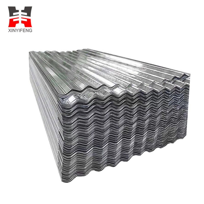 26 Gauge 4FT X 8FT Sheets Corrugated Galvanized Steel Sheet Metal Roof Tiles Wall