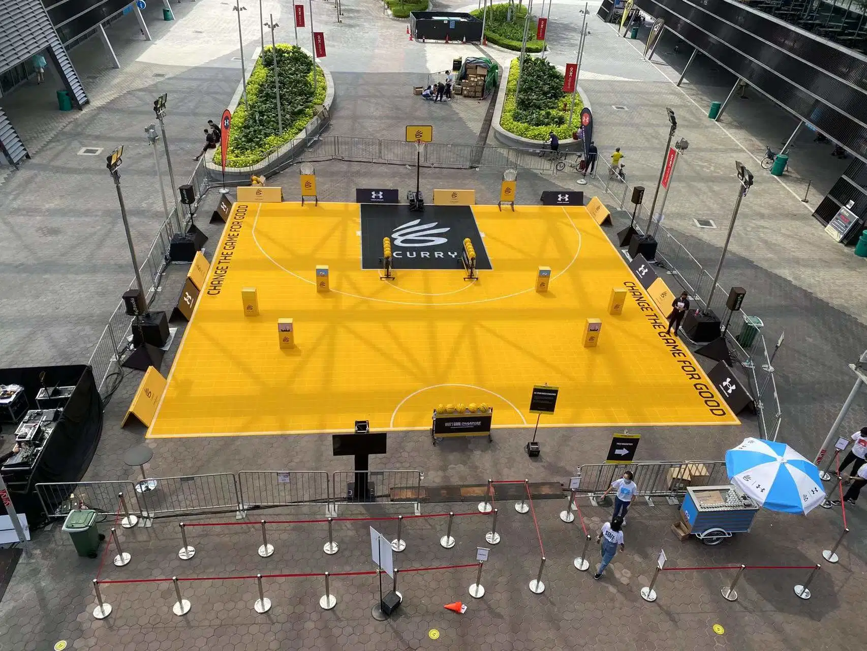 Removable Sport Court Flooring Tiles Modular Interlocking Flooring Tiles Commercial Sport Events Court