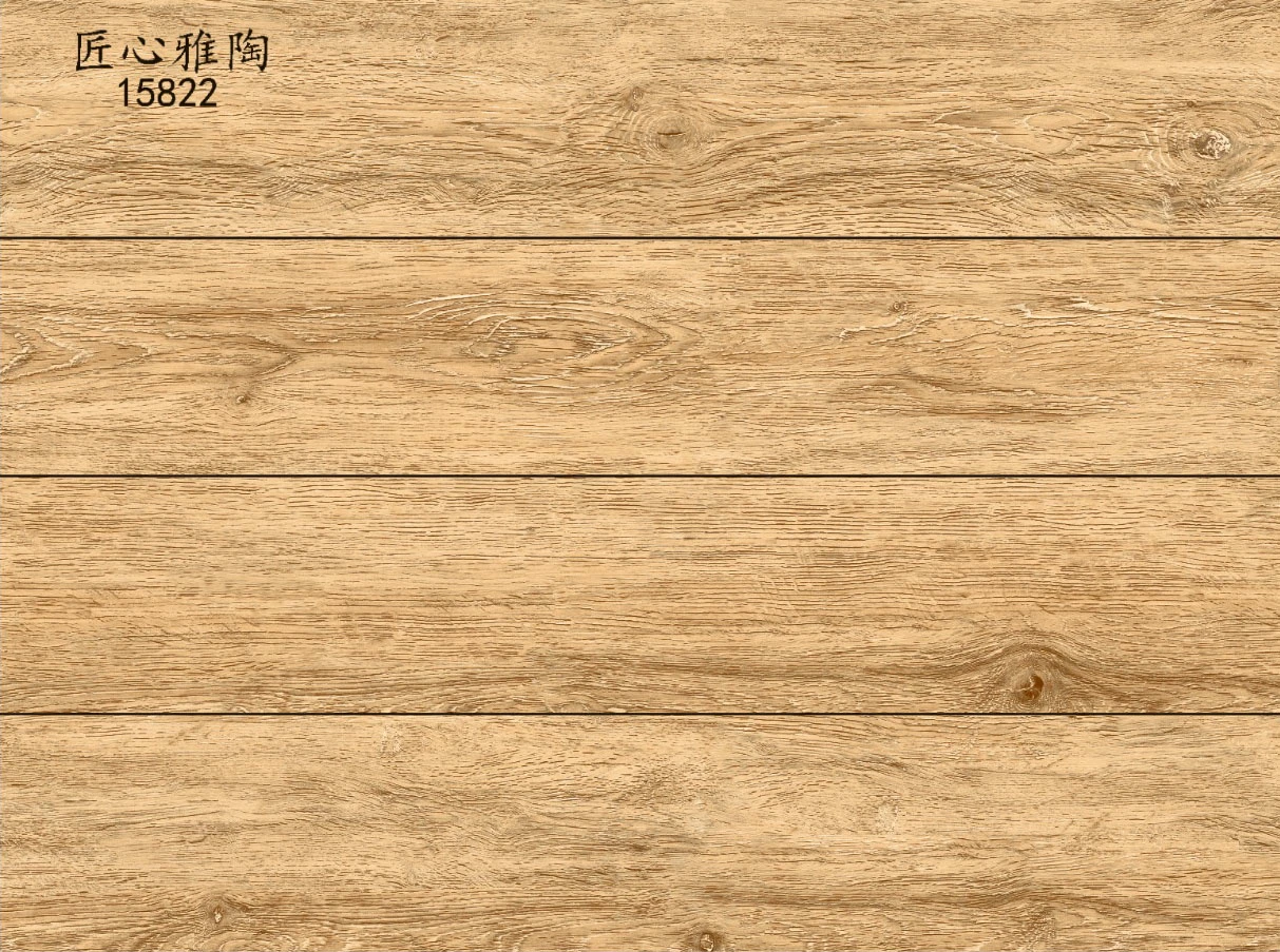 150X800 Anti-Slip Wood Flooring Glazed Ceramic Tile for Home Decoration