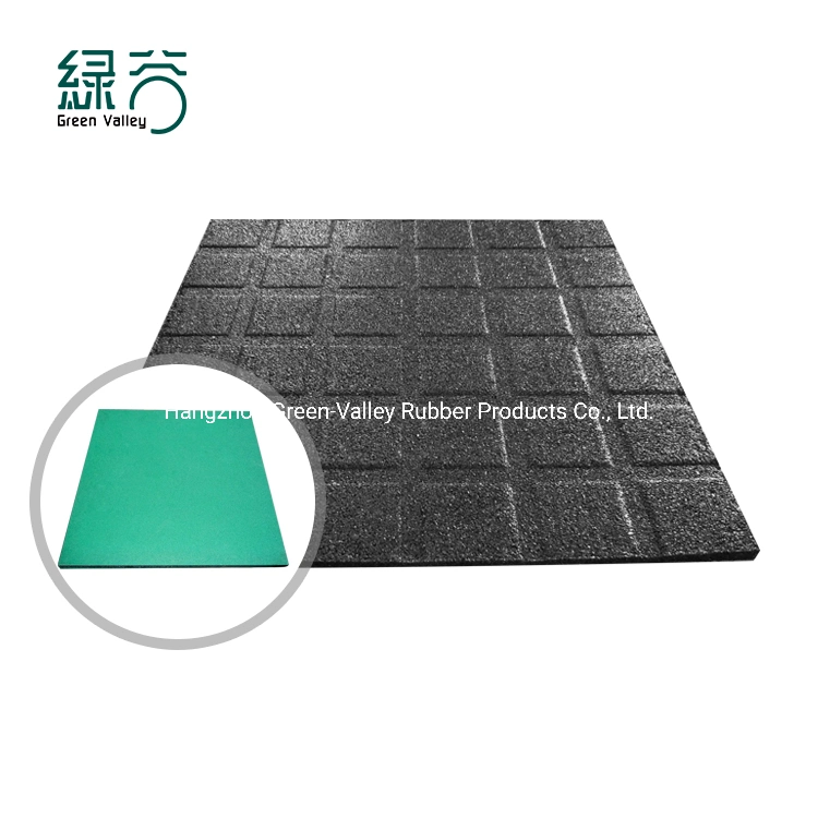 Anti-Slip Rubber Puzzle Tiles for Playground Flooring Rubber Flooring Rubber Tiles