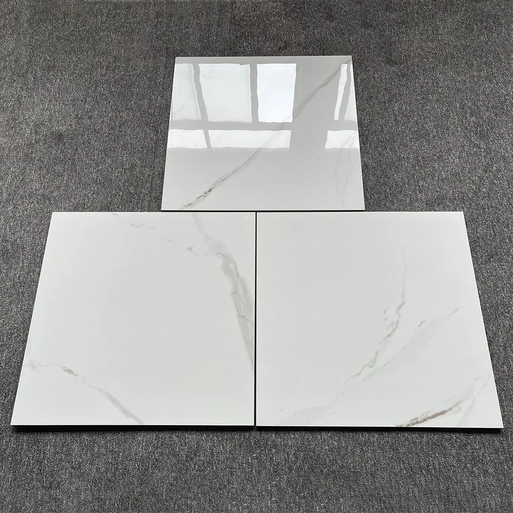 Kewent 60X60 Marble Look Bathroom Polished Floor Porcelain Tile