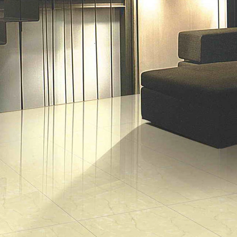 Foshan Light Yellow Home Wall Floor Full Polished Porcelain Tile