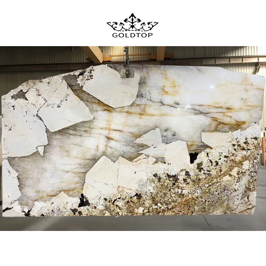 Luxury Tabletops Bathroom Vanity Kitchen Cabinet Countertops Island Worktop Wall Panels Natural Stone Slab Marble Tiles