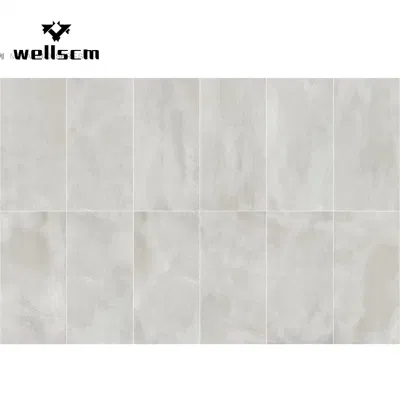 Rectángulo moderna superficie mate de madera como la textura de cerámica de porcelana de color gris marrón de piso de mosaico de madera