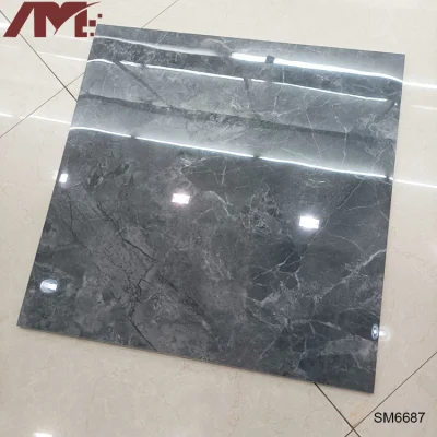 China proveedor interior gris 600X600 plena Porcelanato Esmaltado de azulejos de porcelana pulida