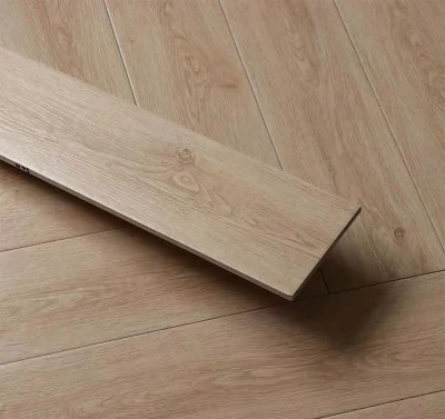  Piso de diseño moderno con efecto de baldosas de madera para el salón