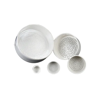  Buchner de porcelana embudo de cerámica para el filtrado de materiales como suministros de laboratorio 80mm