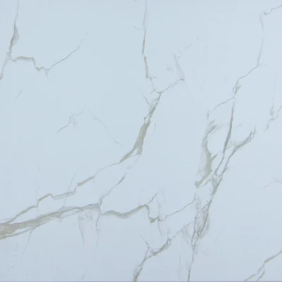 Baldosa brillante blanco, suelo de mármol blanco diseño, color blanco de porcelana de mosaico