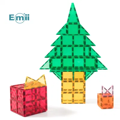  Emii Kids 100pcs imán bloques de construcción Juguetes Set 3D Educational Mosaicos magnéticos