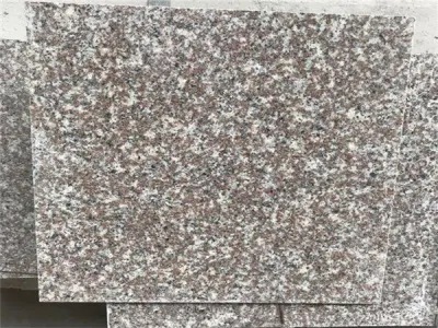 China Piedra natural rosa/marrón G664 baldosas de granito para interiores / pulido/pulido/pulido/flameado/cepillado/aserrado exterior/exterior piso/pared