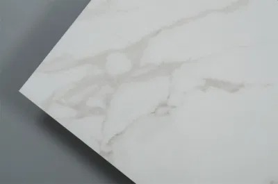  300X600 Hotel cuarto de baño blanco de Carrara decorativos de pared de azulejos de cerámica