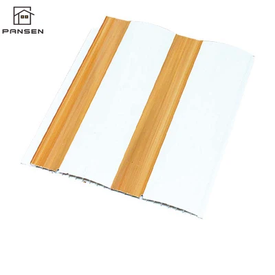  El enclavamiento teja de plástico PVC de pared de Hot Stamping los paneles del techo Techo de PVC