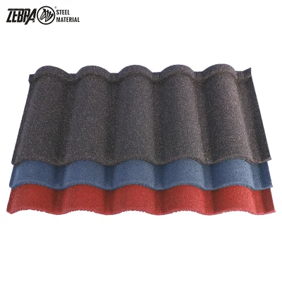 Del 10% en China la fabricación de alta calidad a bajo precio de materiales de construcción de piedra de acero para techos de metal recubierto de tejas