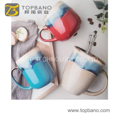 14oz Utensilios de cocina taza de cerámica taza de porcelana taza promocional