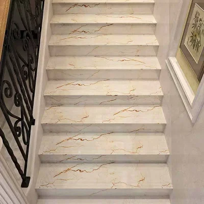  Mármol antideslizantes mirar la porcelana de diseño Escaleras Escalera Azulejos Azulejos pasos