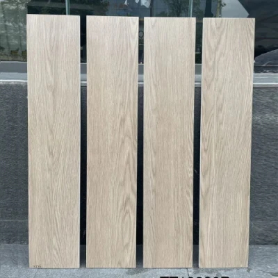 Superficie mate Madera antideslizante aspecto Porcelana baldosas Marrón Gris Blanco 200X1000mm Interior de aspecto de madera baldosas antiguas vidriadas