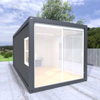  Pequeña bodega Ricated Solar de acero plegable Casas Domo moderno cuarto de baño prefabricados
