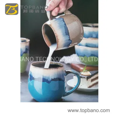 14 Oz Utensilios de cocina taza de cerámica taza de porcelana taza promocional de Fabricante chino