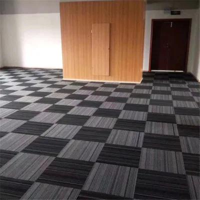 50X50 3D Lujo moderno Soft Gran Salón de pisos de PVC plástico Área Mat Manta Hotel losetas