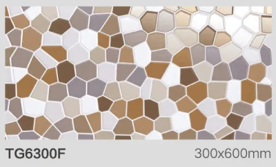 Multicolor al por mayor de 12X24 pulgadas 300x600mm mosaico de la pared 3D precio de fábrica de China