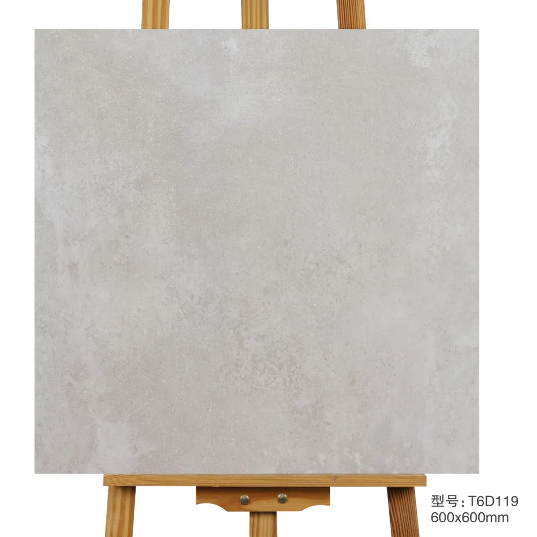 600X600 Grey Color Rustic Floor Tile Ceramic Tile