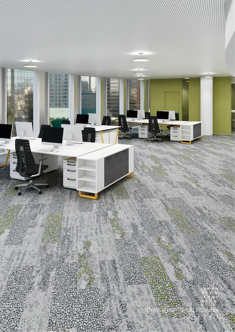 Anti Slip Carpet Tile 50*50cm 100% Nylon Carpet Supplier