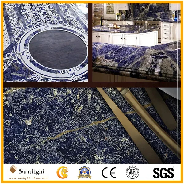 Luxury Stone Bolivia Blue Granite Slabs for Wall, Floor Tiles, Countertops