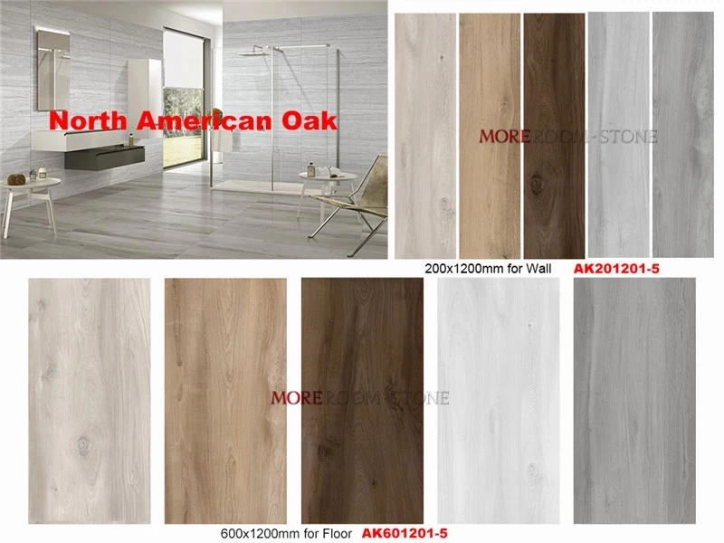 Foshan Porcelain Tile Flooring That Looks Like Wood