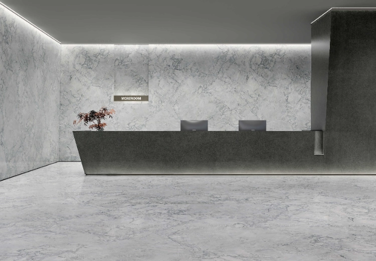 Large Format 3200*1600 Calacatta Series White/Gold/Grey Marble Look Porcelain Floor Tile Sintered Stone