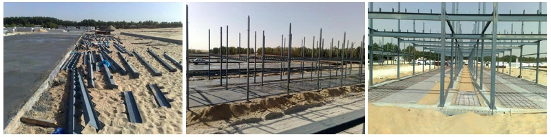 Steel Structure Prefabricated House Low Cost Labor Camp