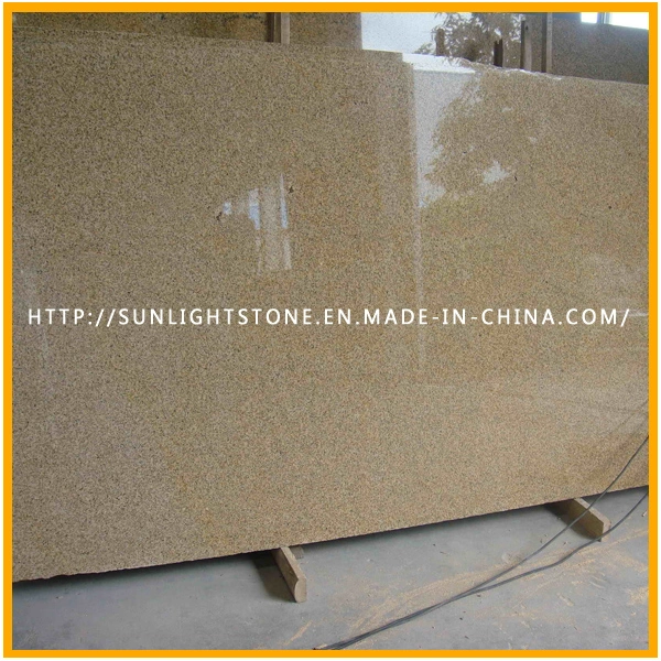 Cheap G682 Sunset Gold Misty Yellow Granite Flooring Tiles