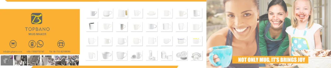 14oz Stoneware Ceramic Mug Porcelain Cup Promotional Mug