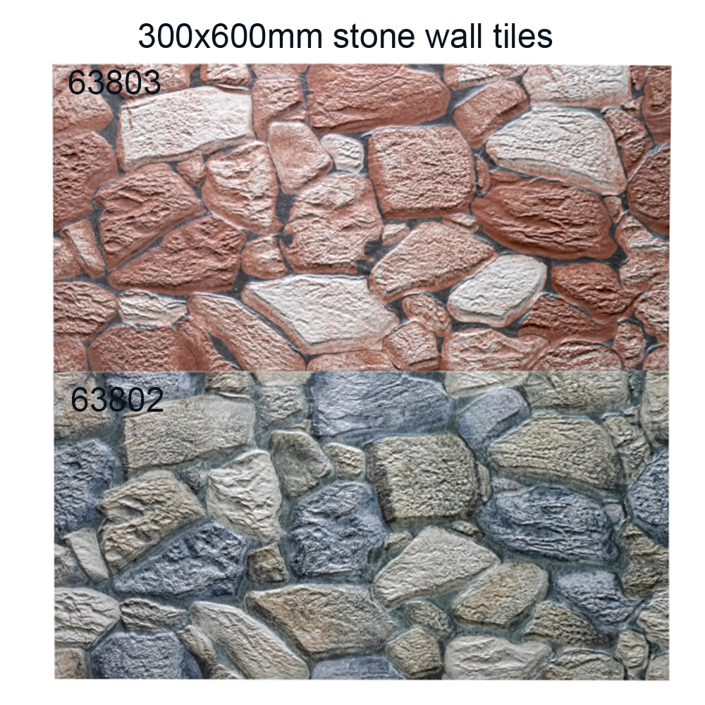 12X24 Rough Stone Look Ceramic Wall Tile for Outdoor Building