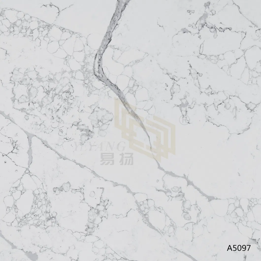 Quartz Kitchen Top Slabs Artificial Quartz for Home/Bathroom/Commercial/Projects/Hotel Countertop Manufacturer