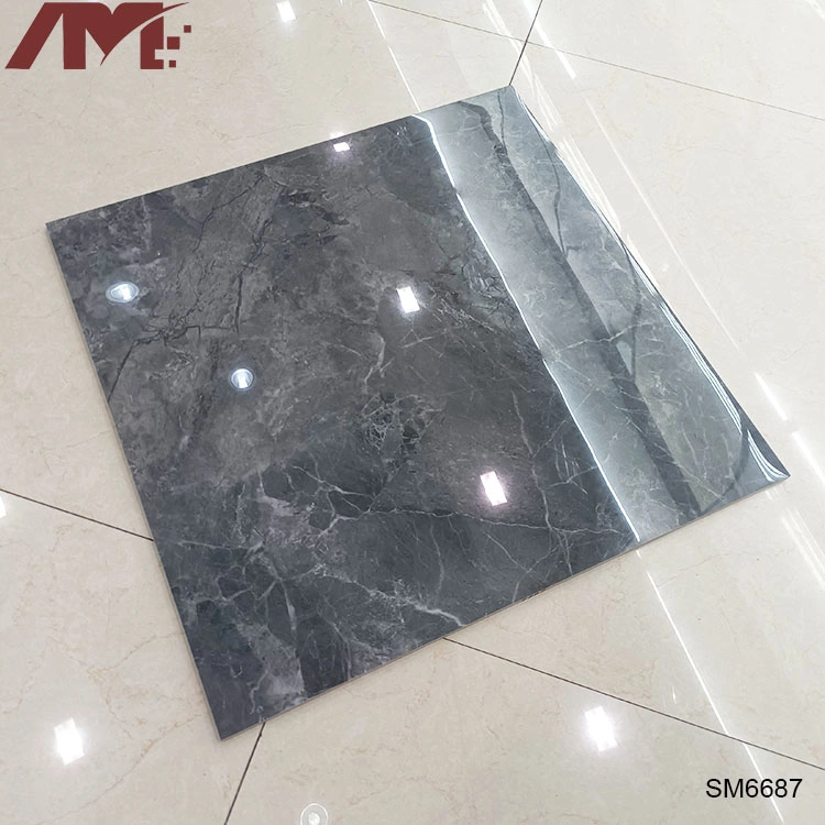 China Supplier Gray Indoor 600X600 Full Glazed Porcelanato Polished Porcelain Tile