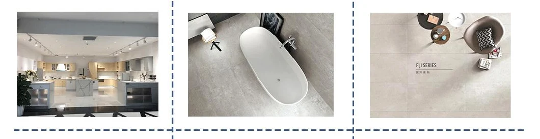 Gloss White Ceramic Porcelanto Porcelain Tiles Floor