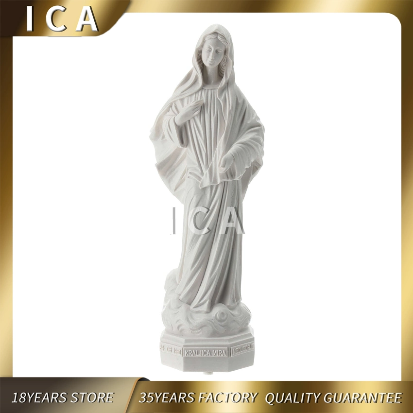 Latest Religious Church Ornaments Virgin Mary Statues Marble Sculptures