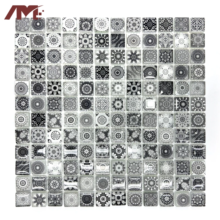 Wholesale China Supplier Hotel Bathroom Kitchen Wall Crystal Glass Mosaic Tiles