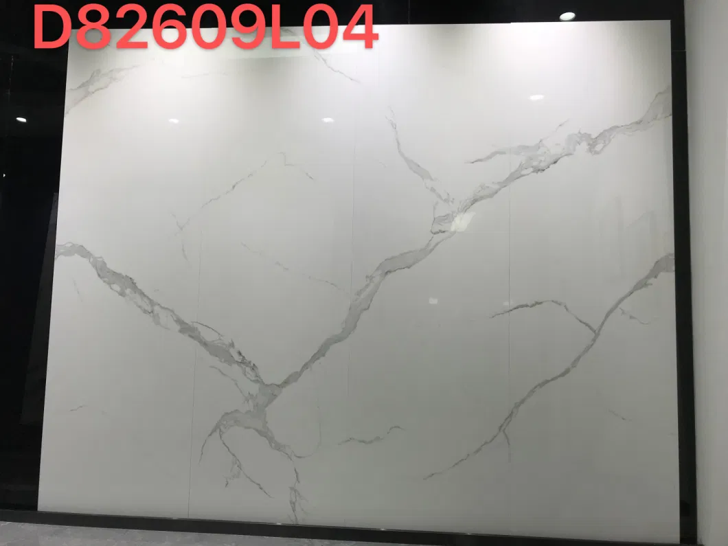 800*2600mm Background Dining Room Hotel Hall Porcelain Fullbody Marble Look Feshion Design Building Material Slab Stone Tile