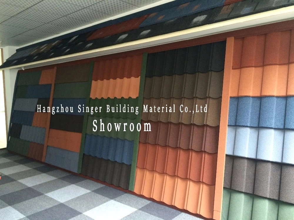 Long Life Span Building Material Metal Roofing/Roof Tile Stone Coated Steel Sheets