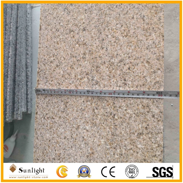 Cheap G682 Sunset Gold Misty Yellow Granite Flooring Tiles